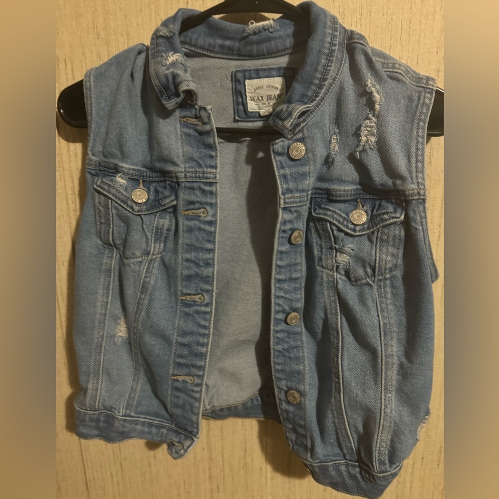 Basic denim wax jean